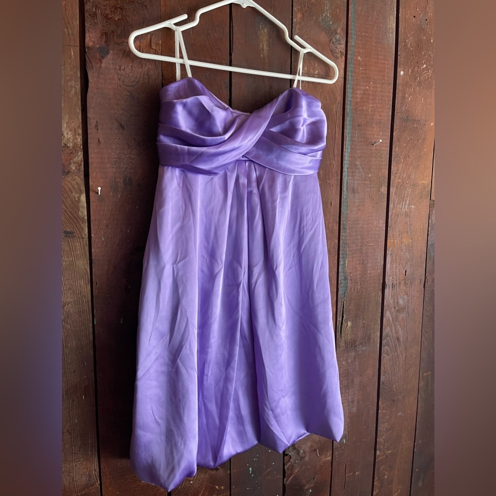 Lavender Tulip Smocked Dress